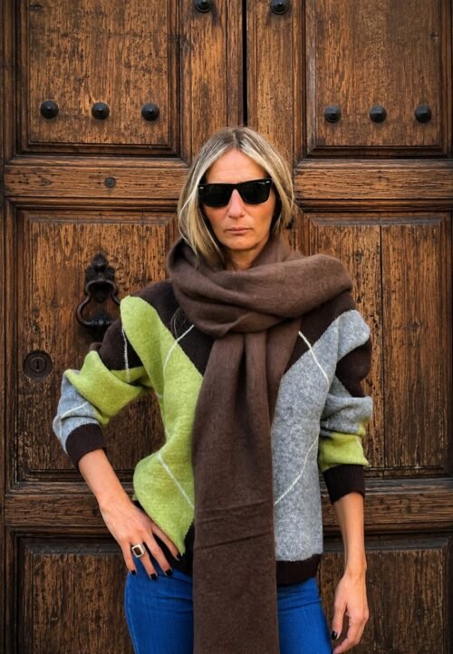 Sweater Rombo Lima/Chocolate
